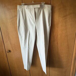 Theory High Waist Bistretch Taper Pants
